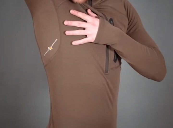 Merino Thermounterwäsche Herren für die Jagd