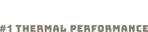 Logo für „MATRIX“ mit dem Slogan „#1 Thermal Performance“. Der Text ist weiß auf schwarzem Hintergrund.